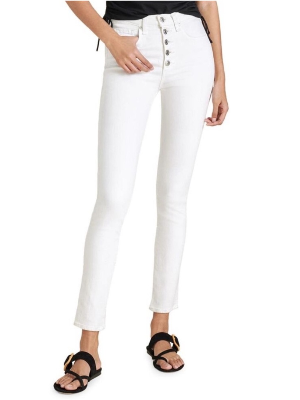 Veronica Beard Debbie High-Rise Ankle Skinny Jeans